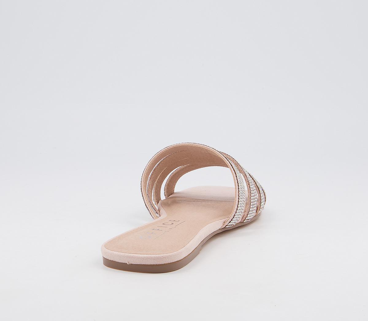 OFFICESolace Embellished MulesBlush Embellished