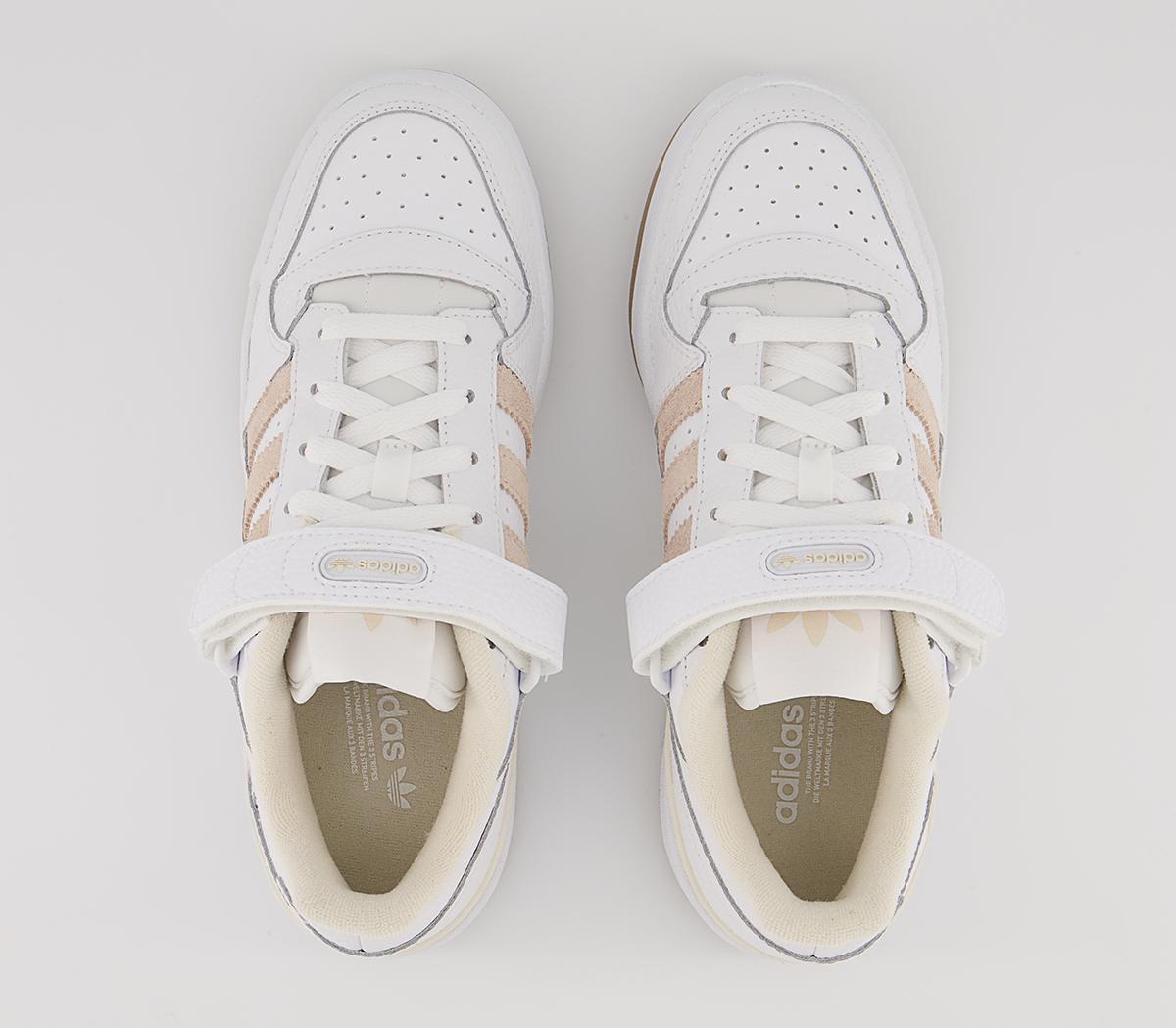 adidas Forum Low Trainers White Gum - Women's Trainers