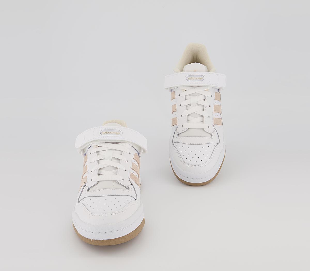 adidas Forum Low Trainers adidas Forum Low Trainers White Gum