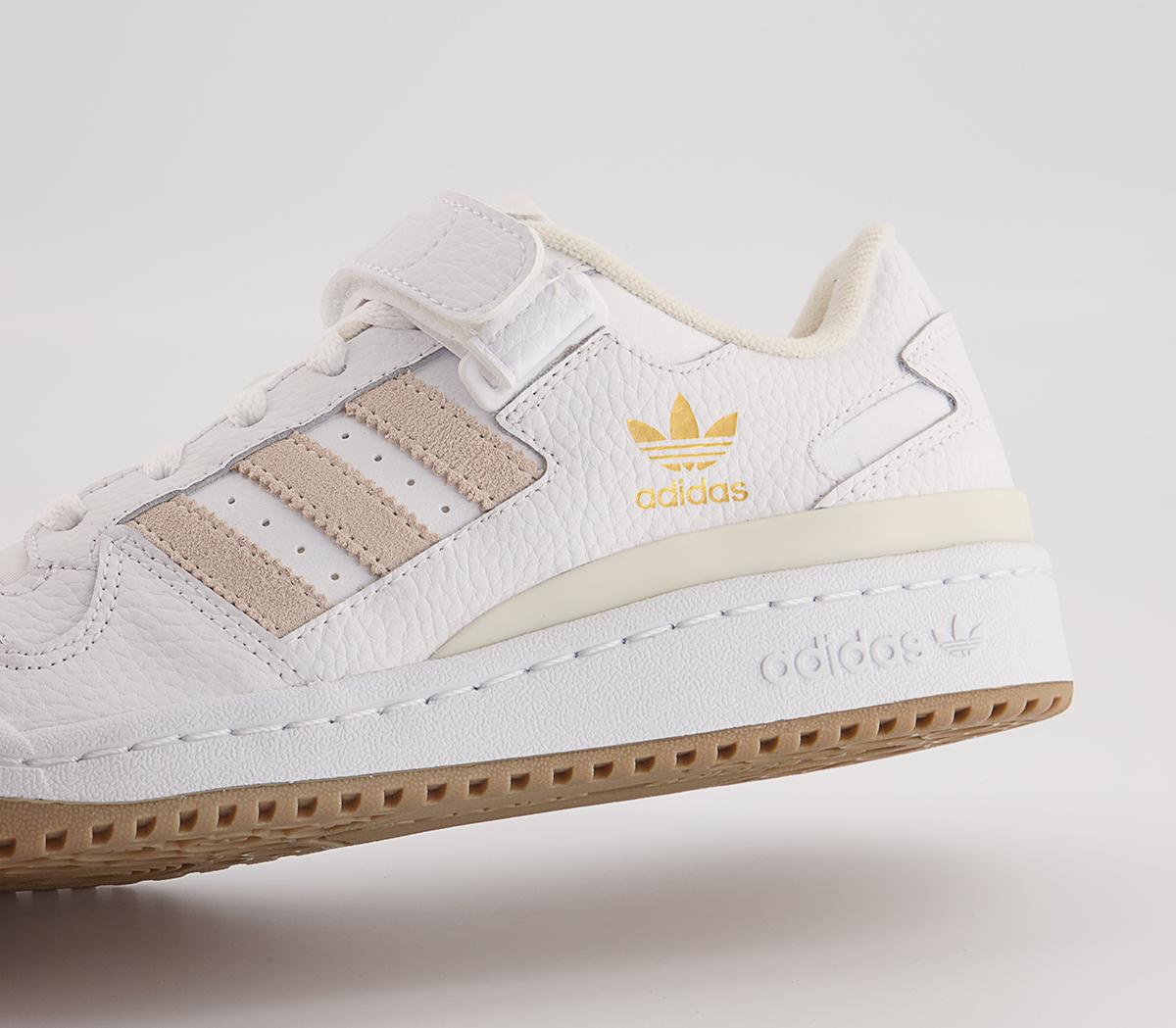 adidas Forum Low Trainers adidas Forum Low Trainers White Gum