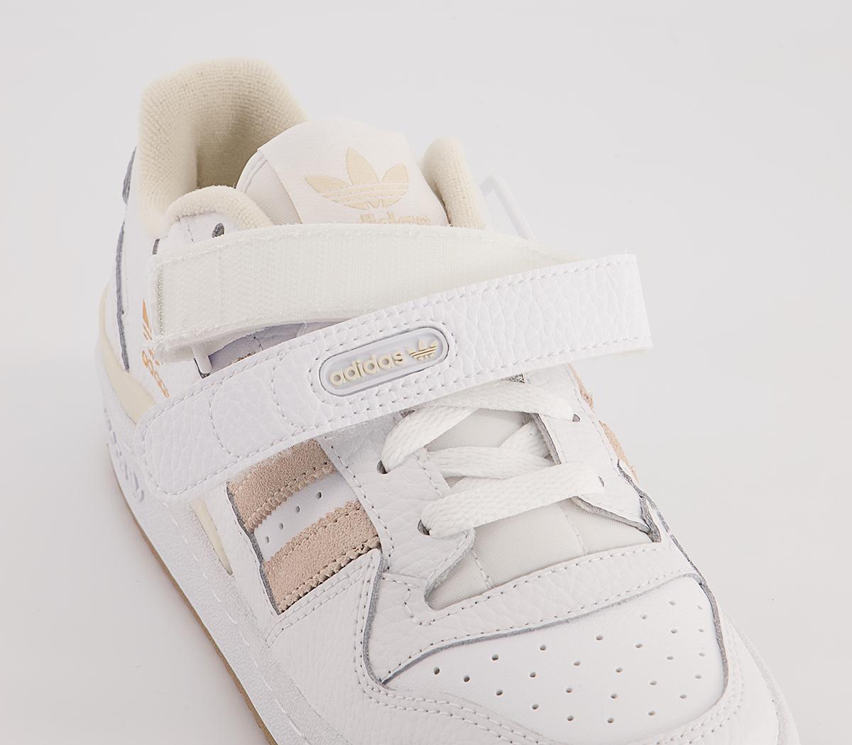 adidas Forum Low Trainers adidas Forum Low Trainers White Gum