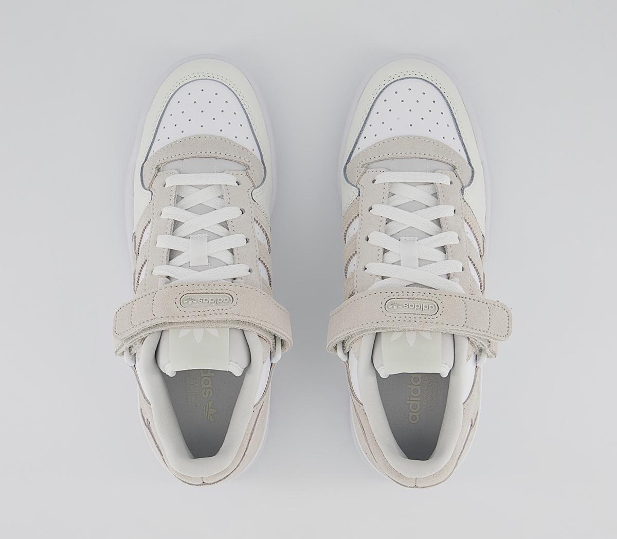 adidas Forum Low Trainers White Beige - Women's Trainers
