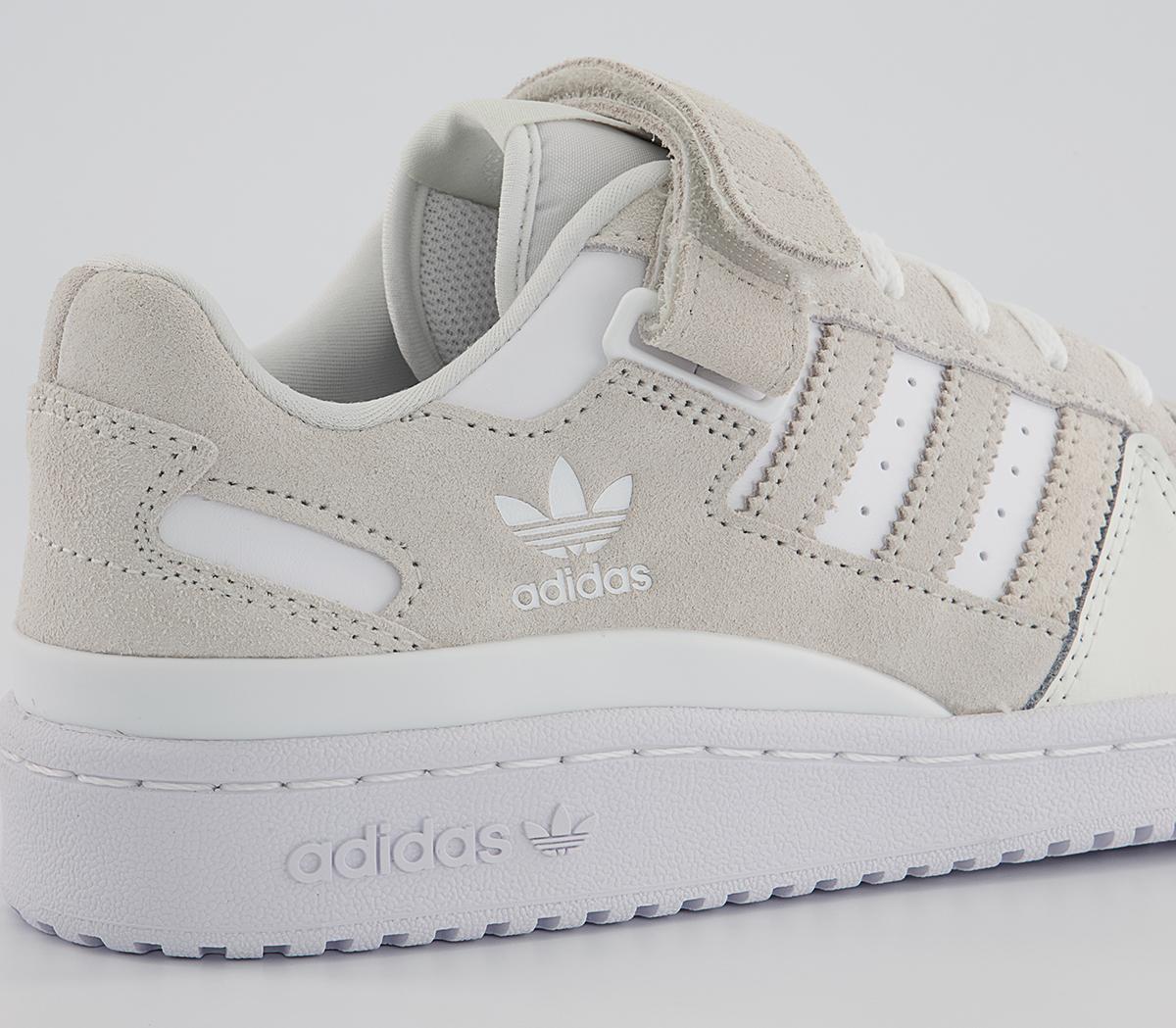 adidas Forum Low Trainers adidas Forum Low Trainers White Beige