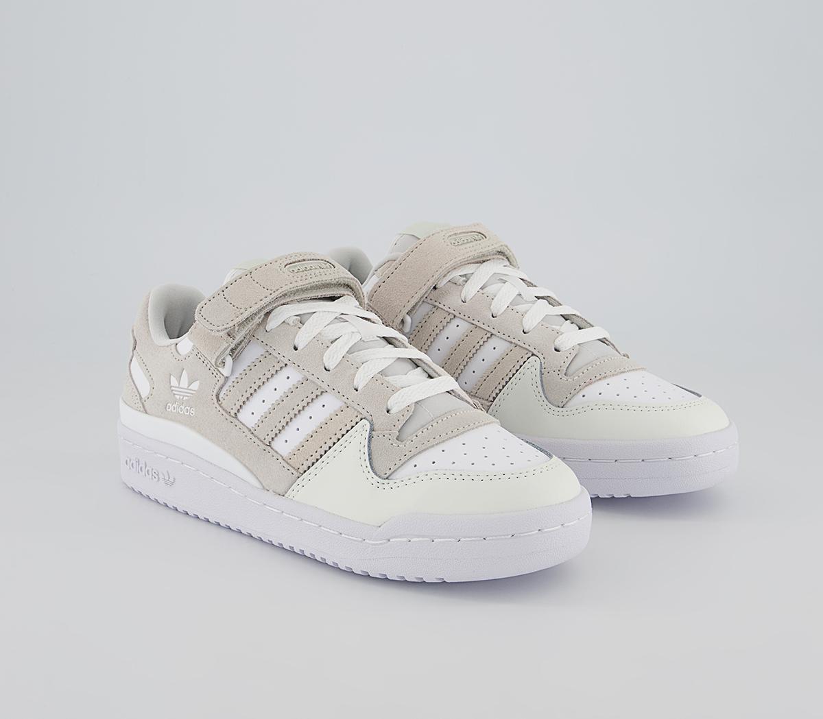 adidas Forum Low Trainers adidas Forum Low Trainers White Beige