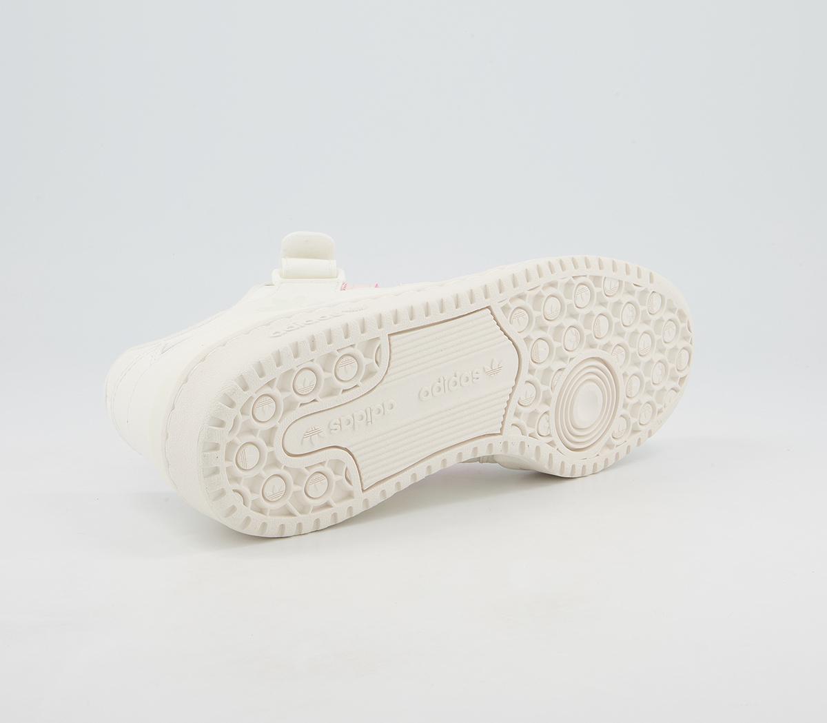 adidas Forum Low Trainers White Cloud White Icey Pink - Women's Trainers