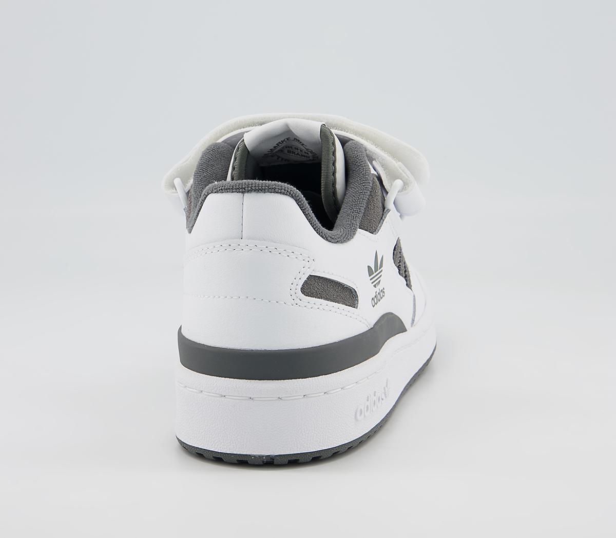 adidas Forum Low Trainers adidas Forum Low Trainers White Grey Four White