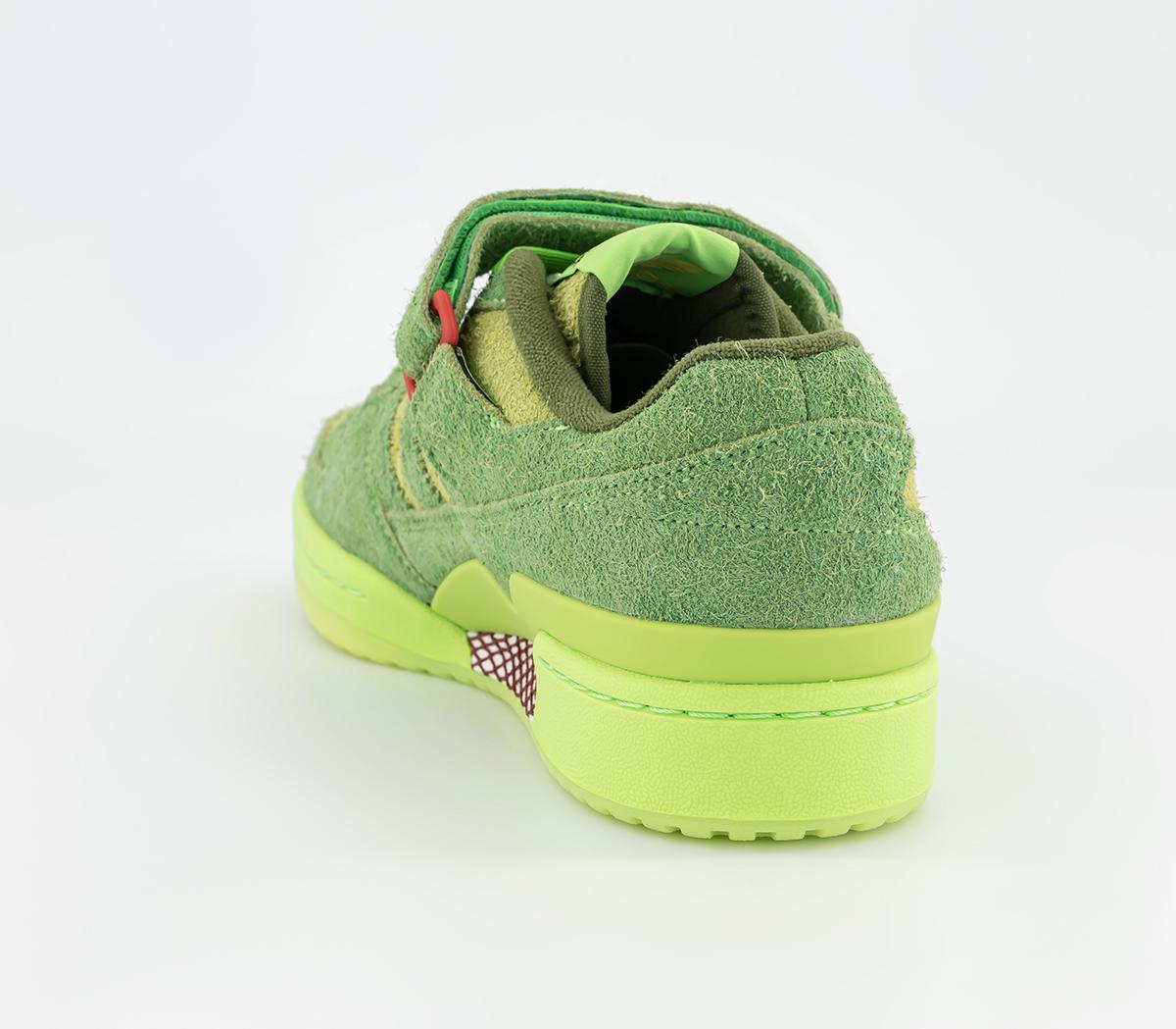 adidasForum Low TrainersThe Grinch