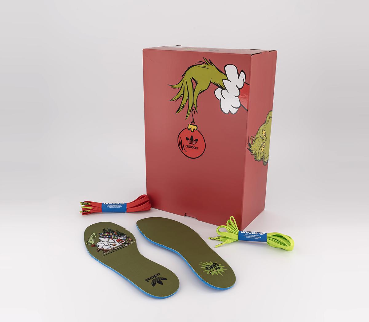 adidasForum Low TrainersThe Grinch