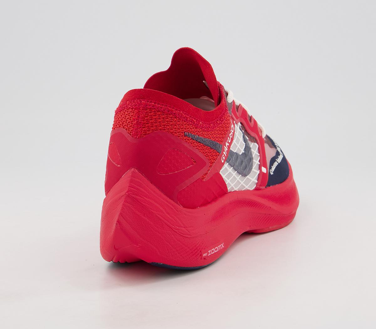 Nike Zoomx Vaporfly Trainers Nike Zoomx Vaporfly Trainers Gyakusou University Red Blackened Blue Sail