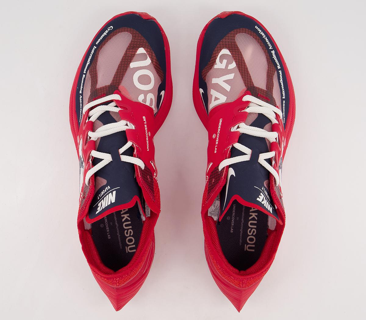 Nike Zoomx Vaporfly Trainers Nike Zoomx Vaporfly Trainers Gyakusou University Red Blackened Blue Sail