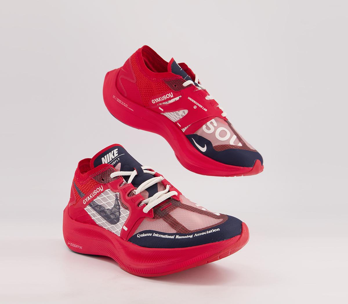 Nike Zoomx Vaporfly Trainers Nike Zoomx Vaporfly Trainers Gyakusou University Red Blackened Blue Sail