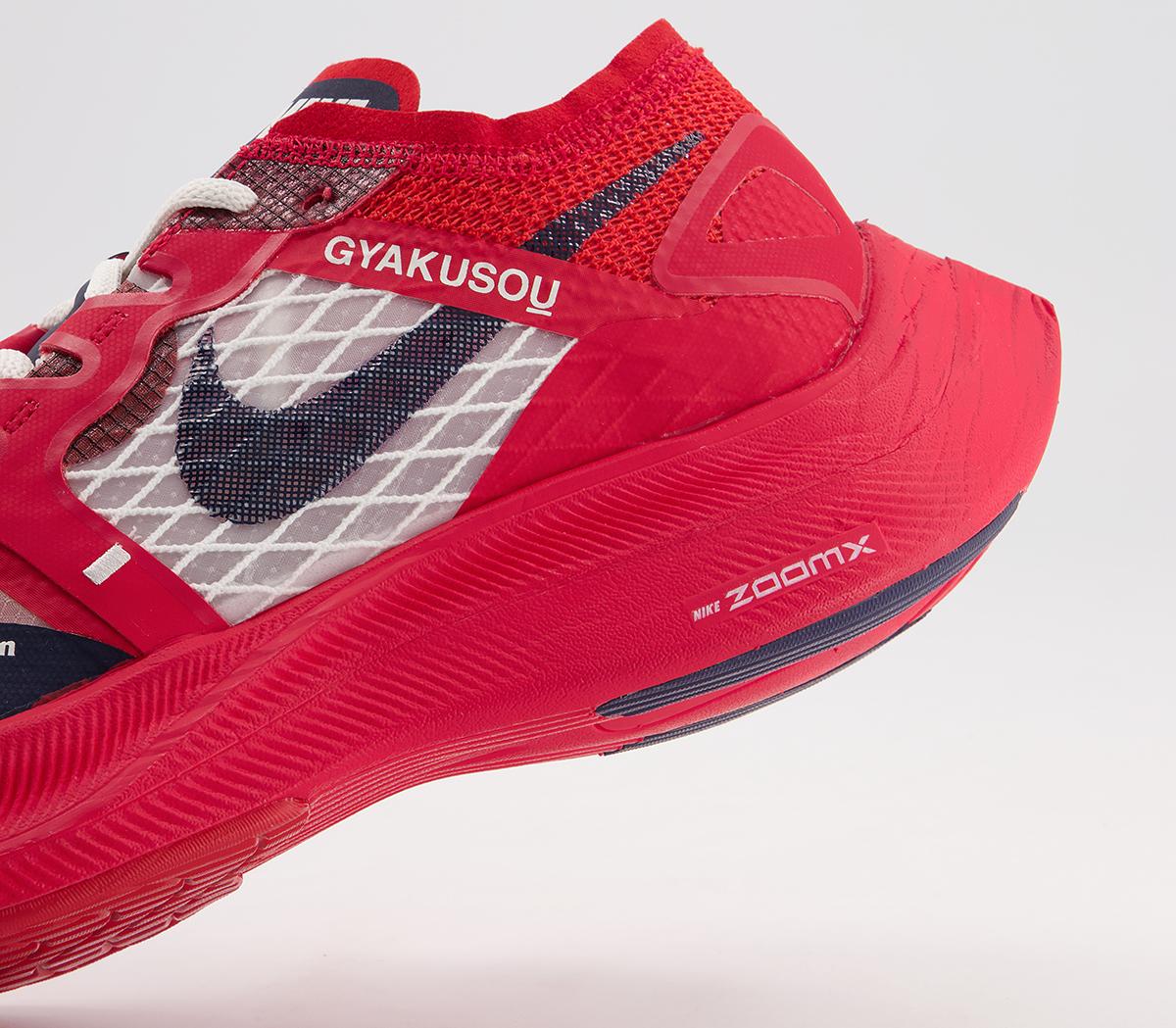 Nike Zoomx Vaporfly Trainers Nike Zoomx Vaporfly Trainers Gyakusou University Red Blackened Blue Sail