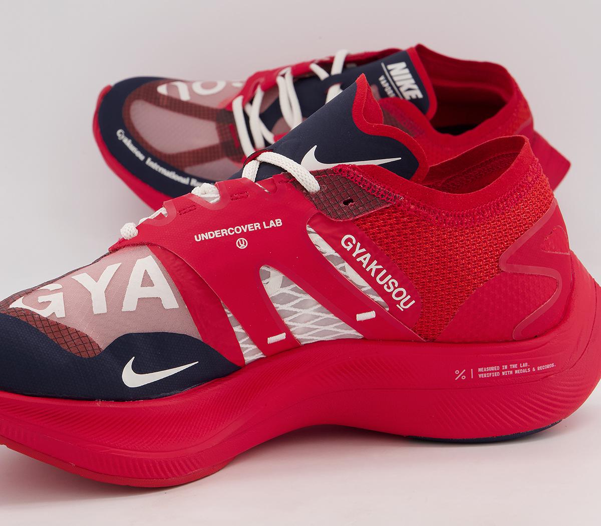 Nike Zoomx Vaporfly Trainers Nike Zoomx Vaporfly Trainers Gyakusou University Red Blackened Blue Sail