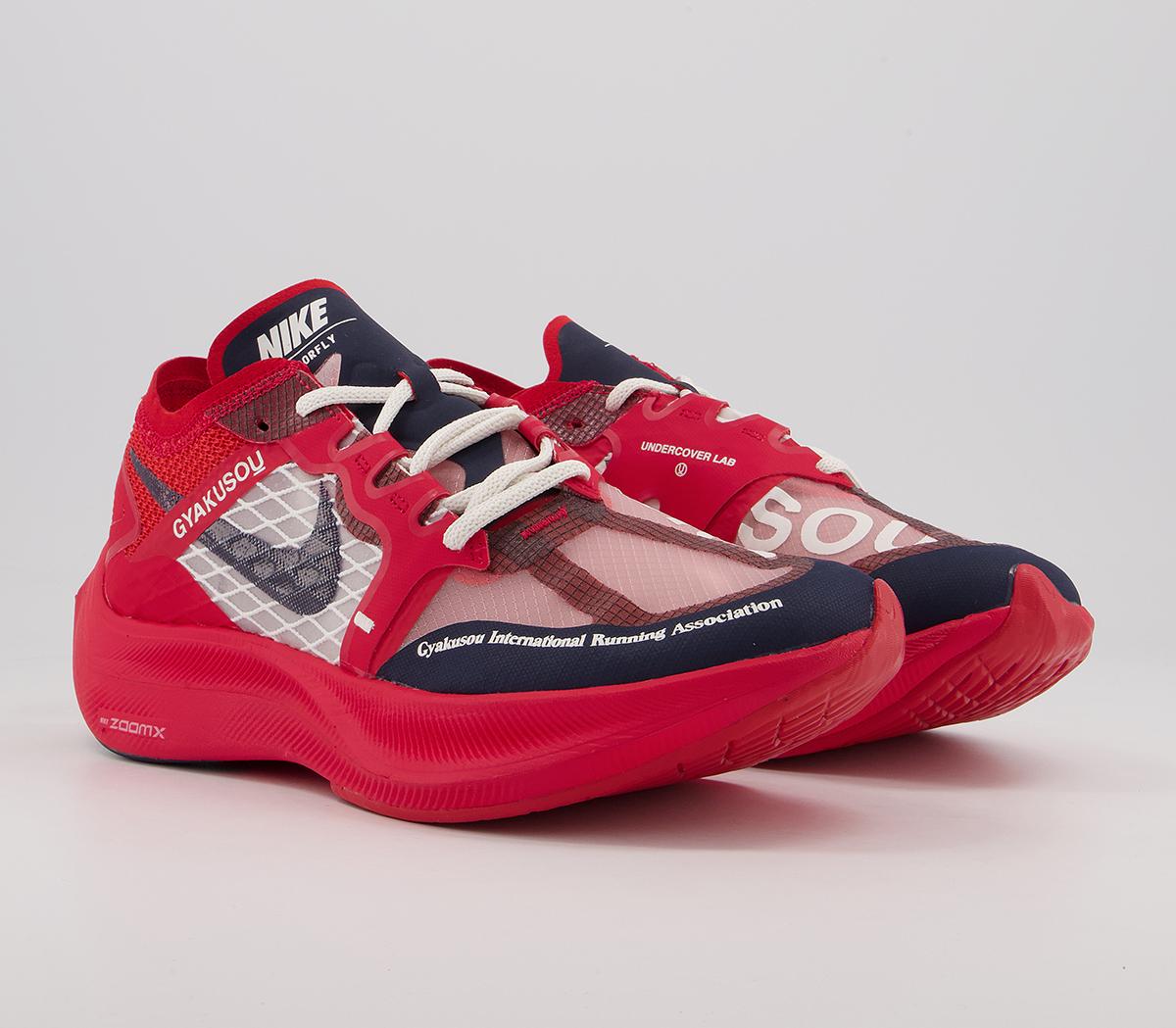 Nike Zoomx Vaporfly Trainers Nike Zoomx Vaporfly Trainers Gyakusou University Red Blackened Blue Sail