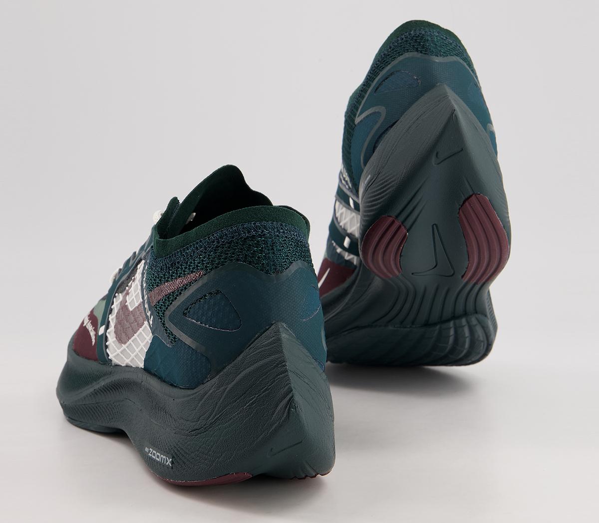 Nike Zoomx Vaporfly Trainers Nike Zoomx Vaporfly Trainers Gyakusou Midnight Spruce Deep Burgundy Sail