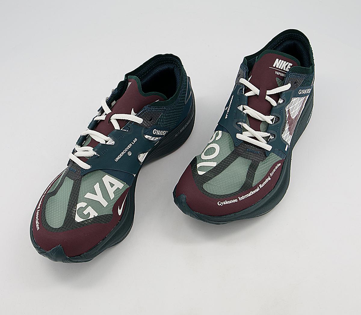 Nike Zoomx Vaporfly Trainers Nike Zoomx Vaporfly Trainers Gyakusou Midnight Spruce Deep Burgundy Sail