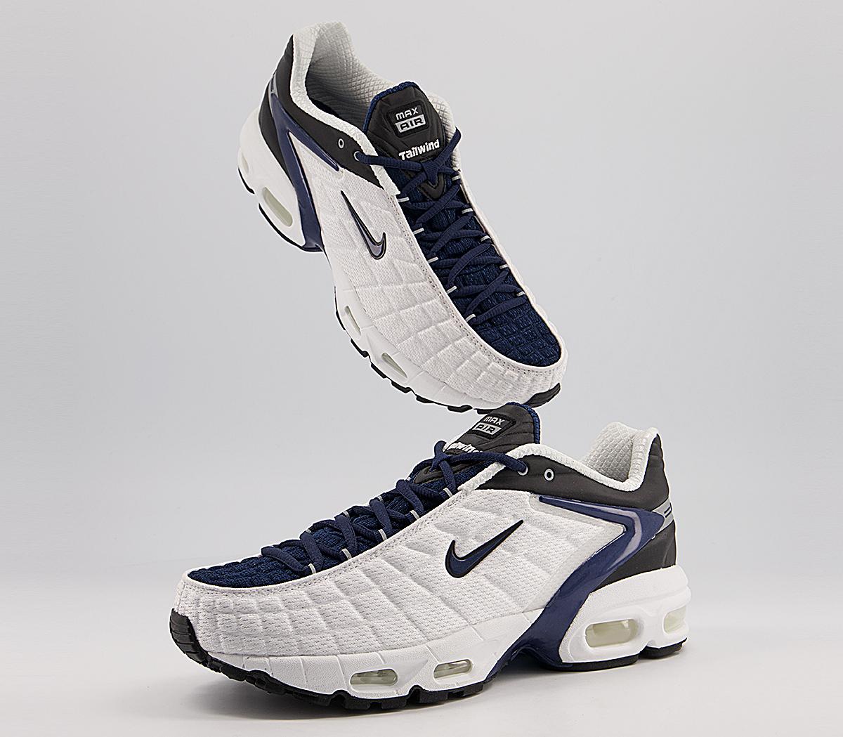 Nike Air Max Tailwind V Trainers Nike Air Max Tailwind V Trainers White Midnight Navy Black