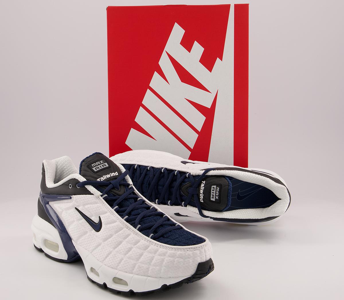Nike Air Max Tailwind V Trainers Nike Air Max Tailwind V Trainers White Midnight Navy Black