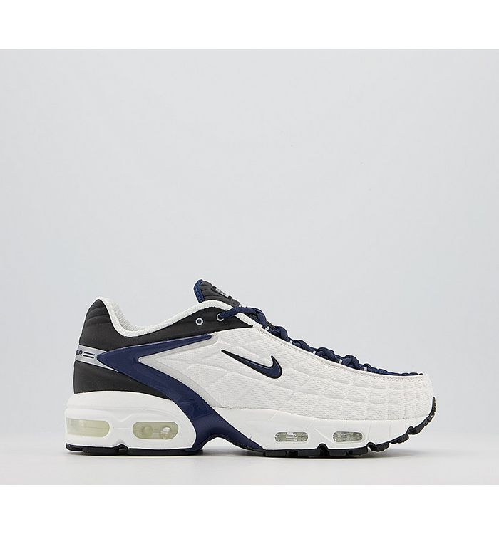 Nike Air Max Tailwind V Trainers WHITE MIDNIGHT NAVY BLACK Mixed Material,White