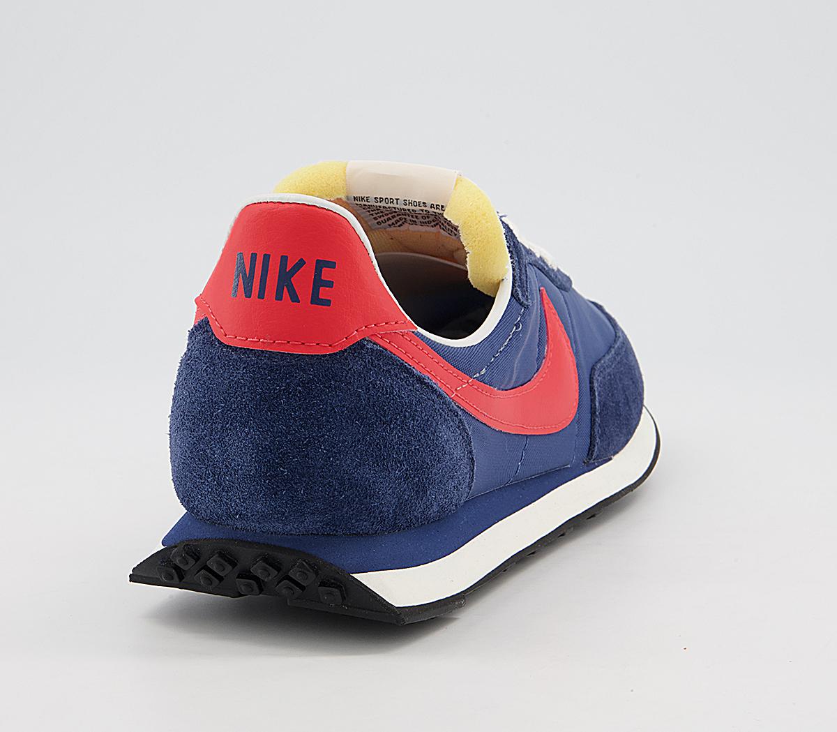 Nike Waffle Trainer 2 Trainers Nike Waffle Trainer 2 Trainers Midnight Navy Max Orange Mystic Navy