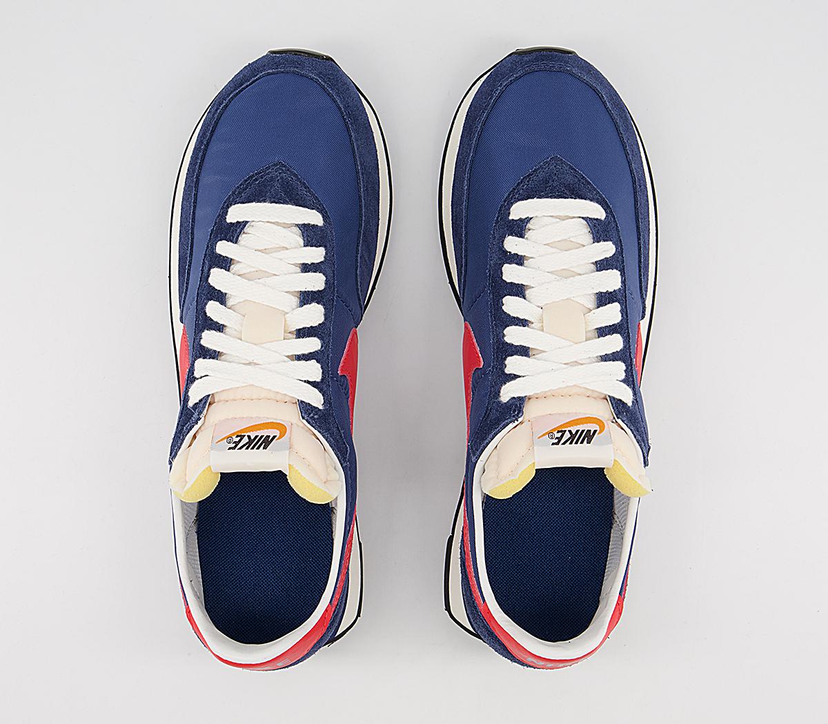 Nike Waffle Trainer 2 Trainers Nike Waffle Trainer 2 Trainers Midnight Navy Max Orange Mystic Navy