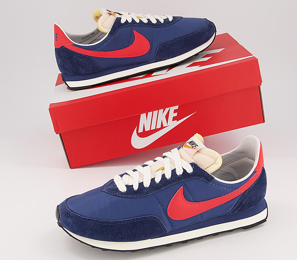 NikeWaffle Trainer 2 TrainersMidnight Navy Max Orange Mystic Navy