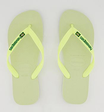 Havaianas neon green sale