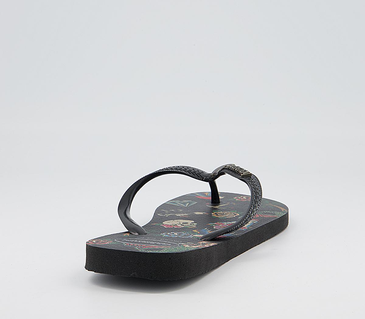 Havaianas Tribo Flip Flops Havaianas Tribo Flip Flops Black