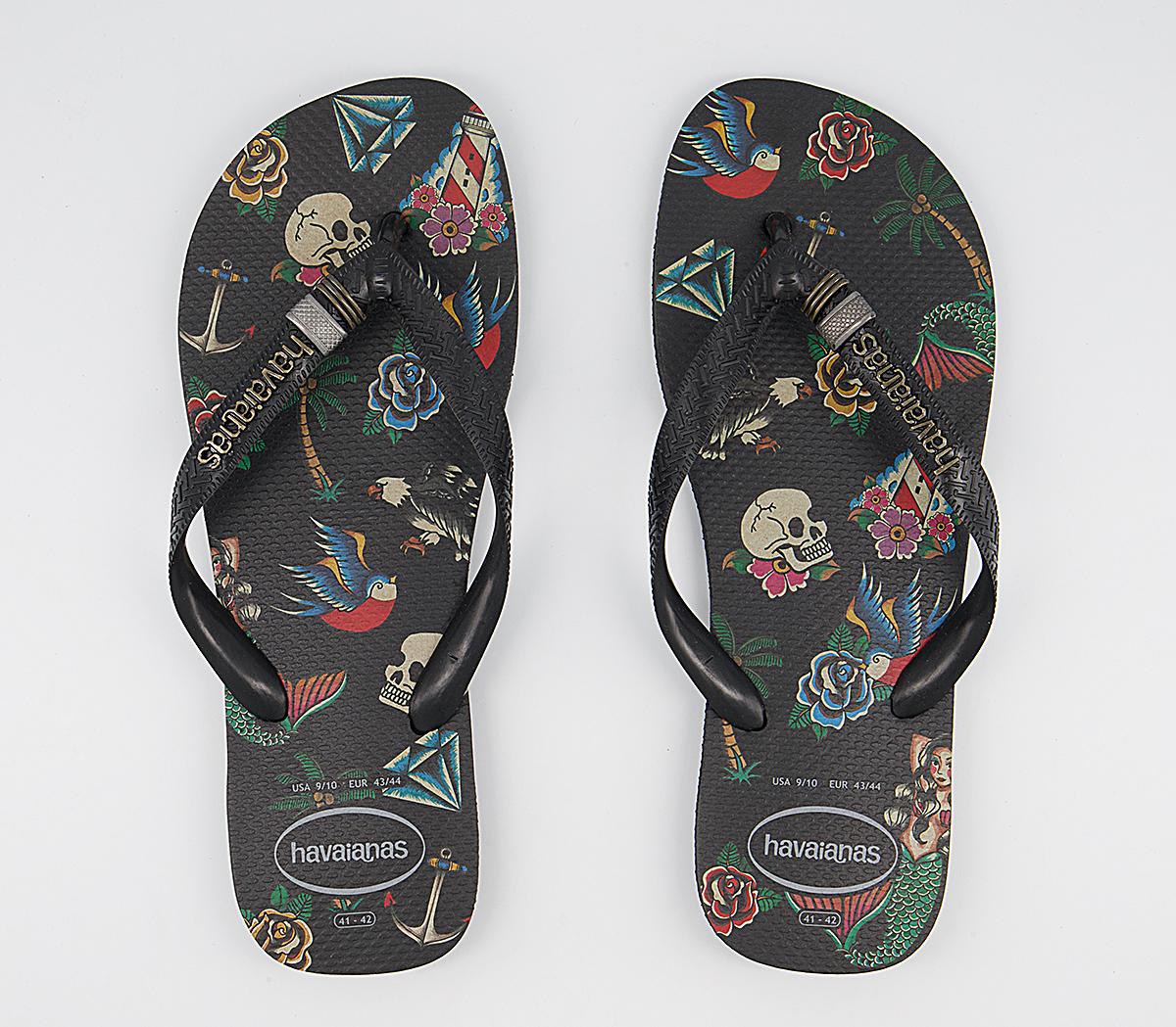 Havaianas Tribo Flip Flops Havaianas Tribo Flip Flops Black