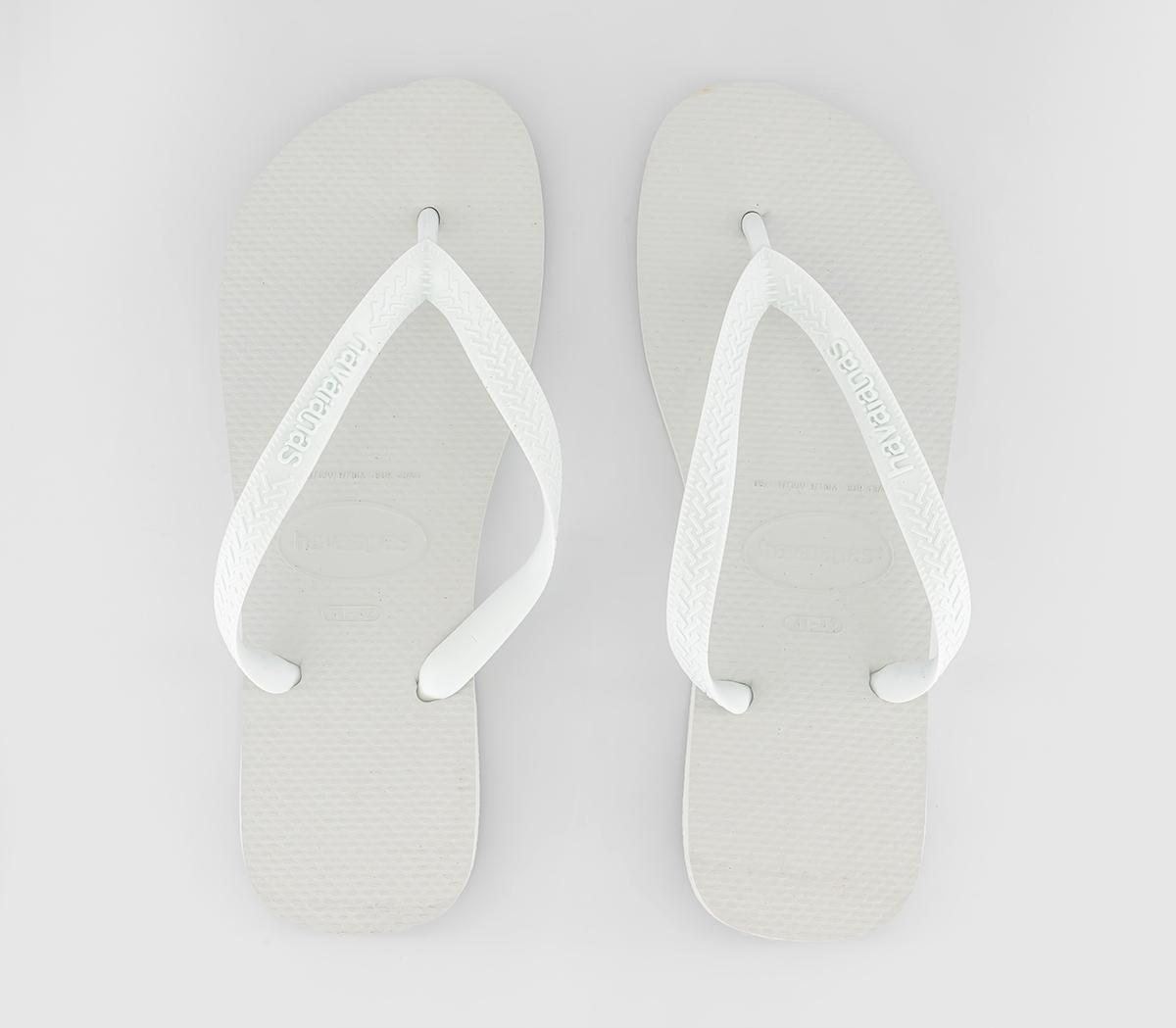 Havaianas Top Flip Flops White - Men’s Sandals