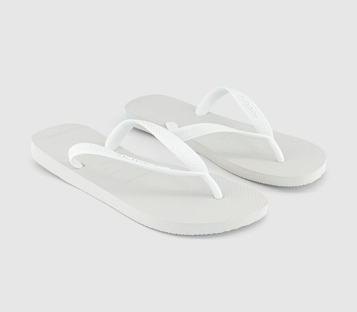 Havaianas Top Flip Flops White - Men’s Sandals
