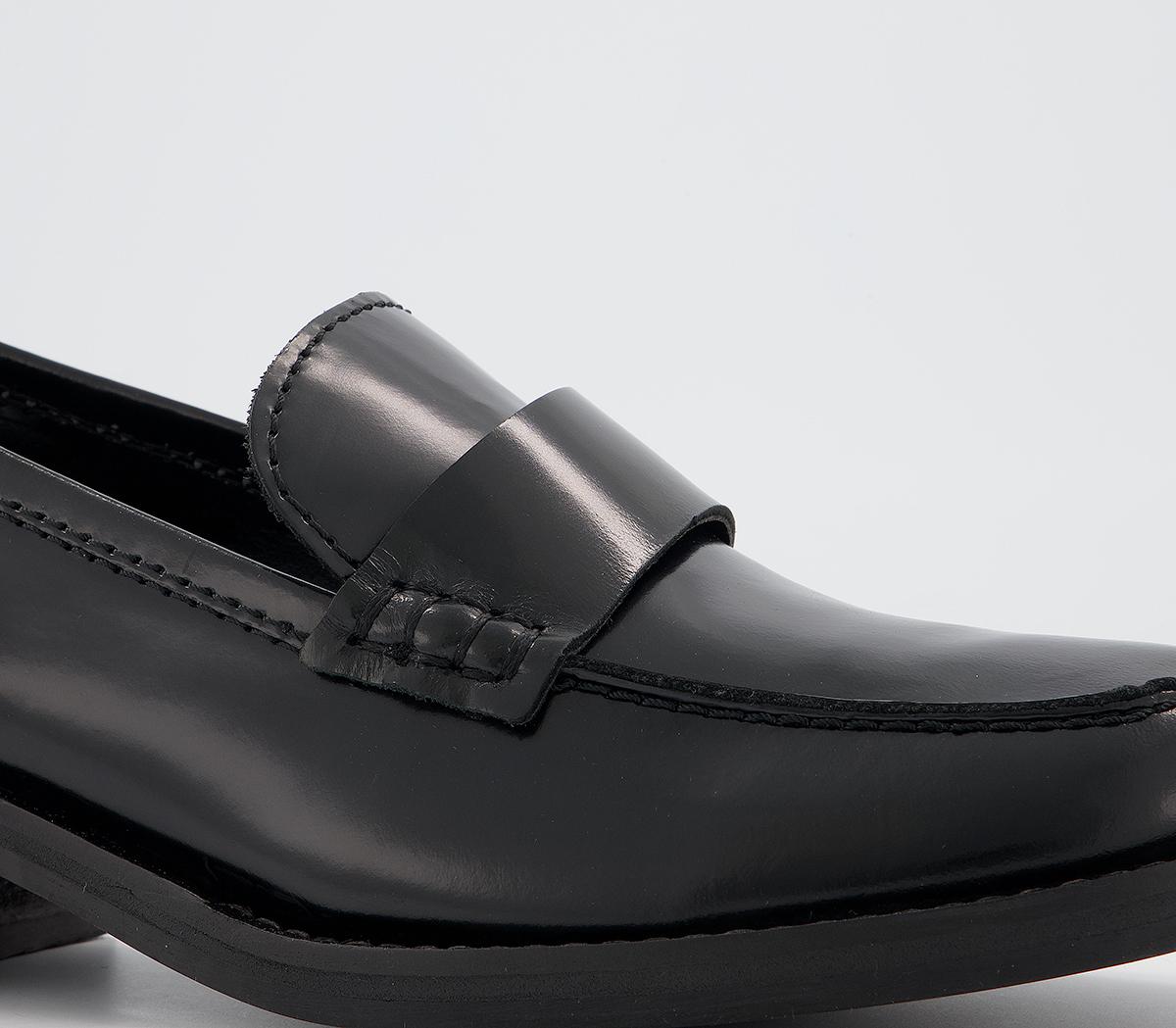 Office Featuring Loafers Office Featuring Loafers Black Leather