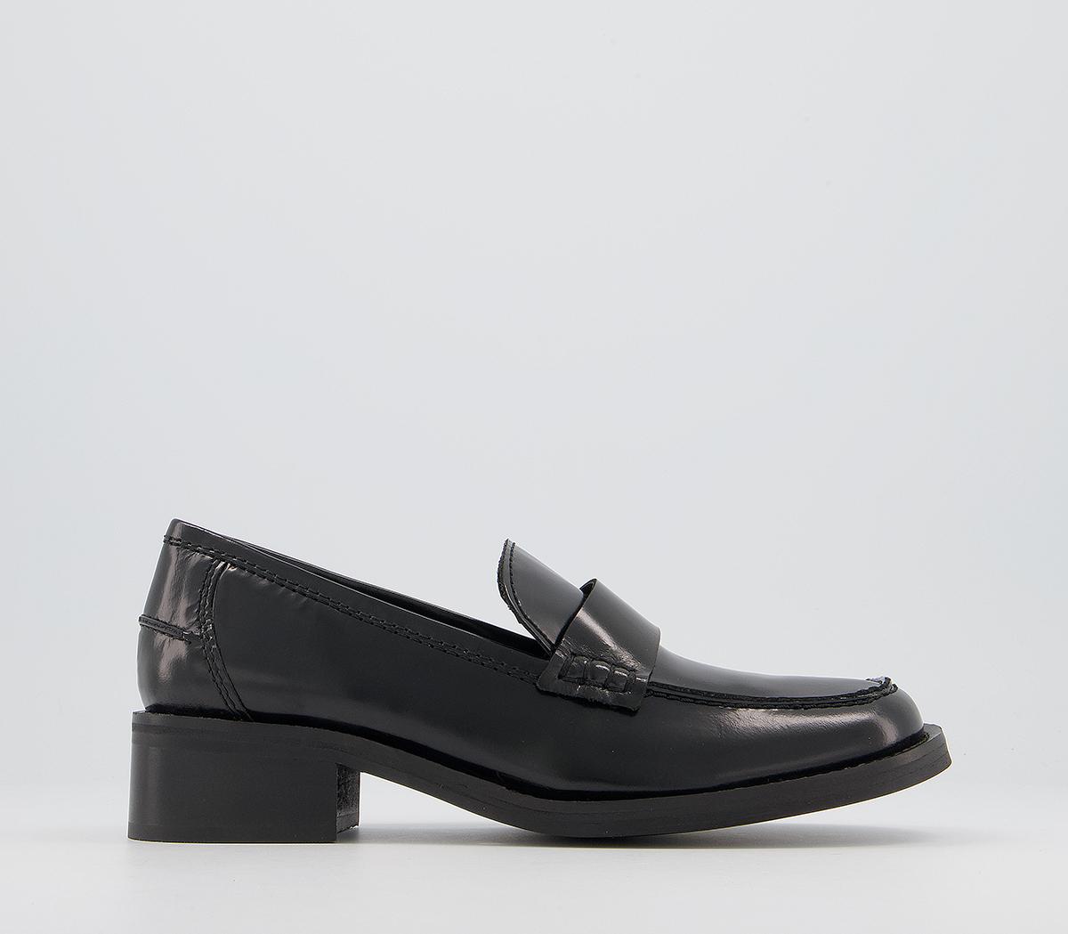 Office Featuring Loafers Office Featuring Loafers Black Leather