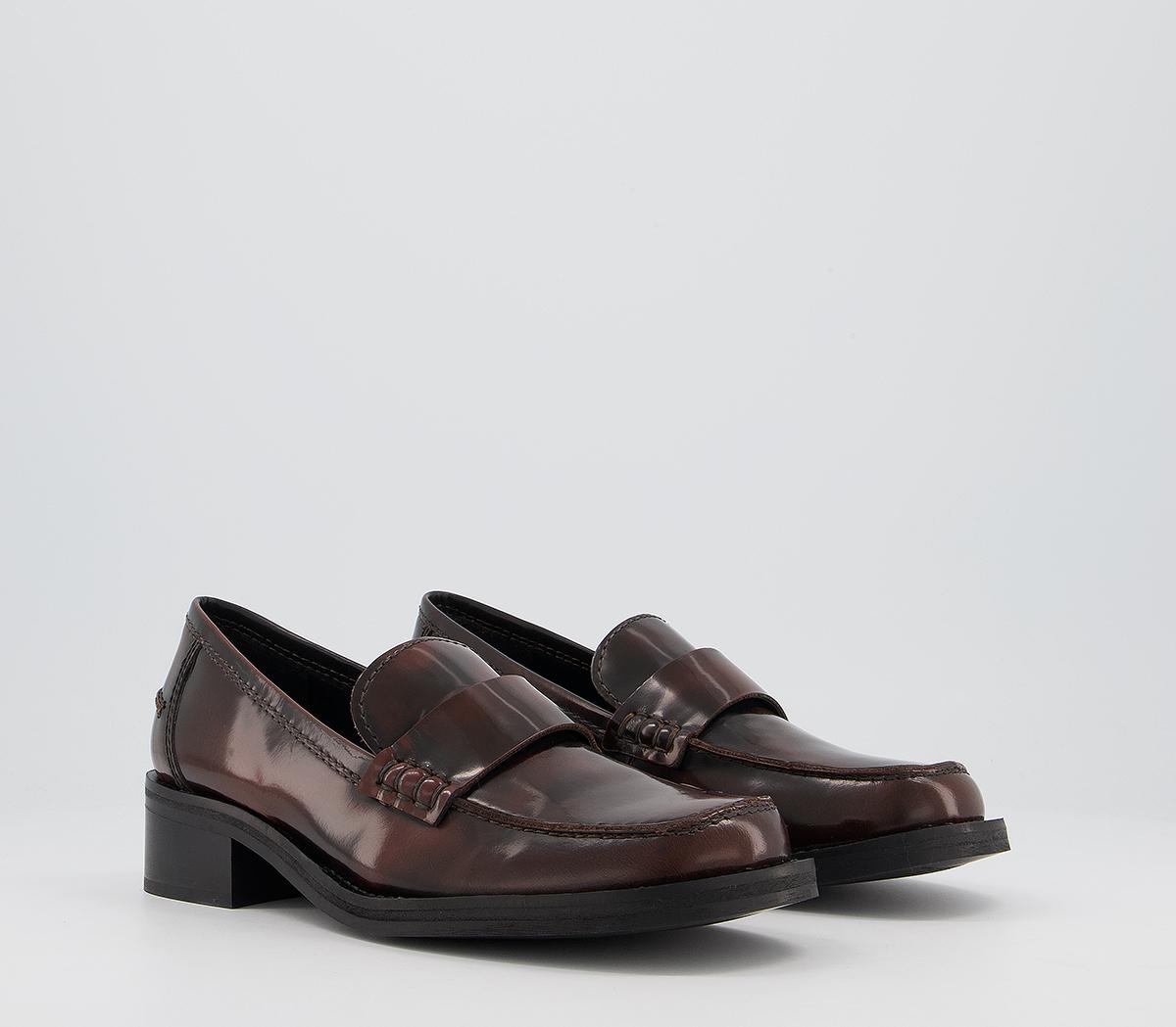 Office Featuring Loafers Office Featuring Loafers Brown Leather