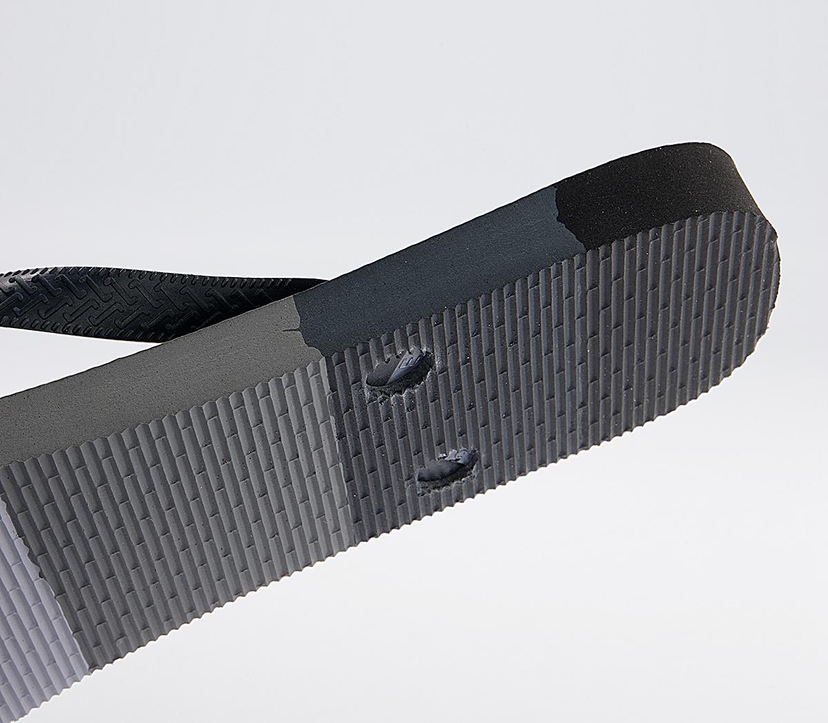 Havaianas Top Logomania Flip Flops Havaianas Top Logomania Flip Flops Gradient Black Multicolour