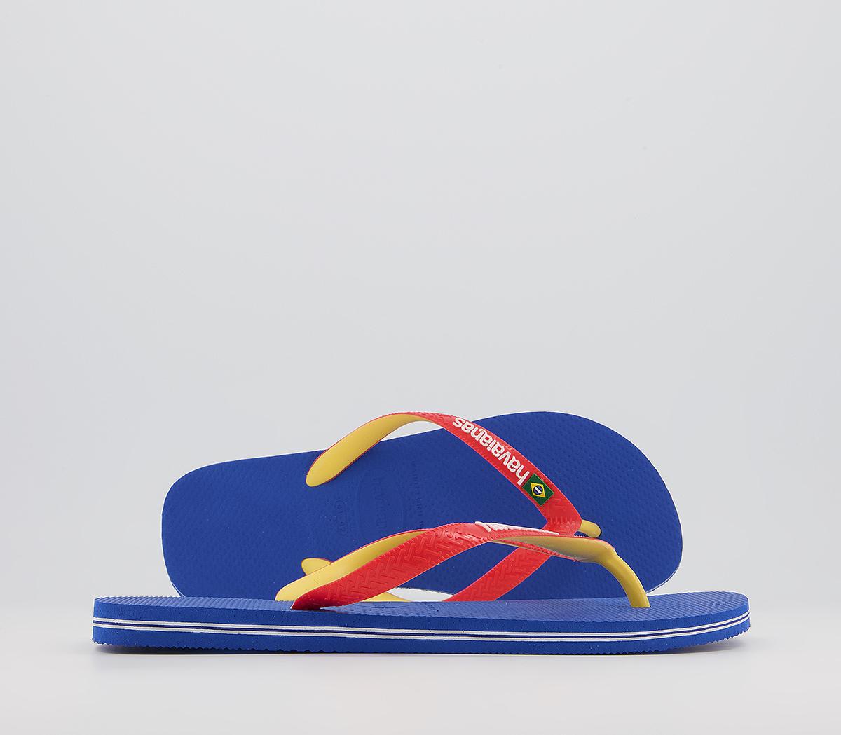 HavaianasBrasil Mix Flip FlopsBlue Star White