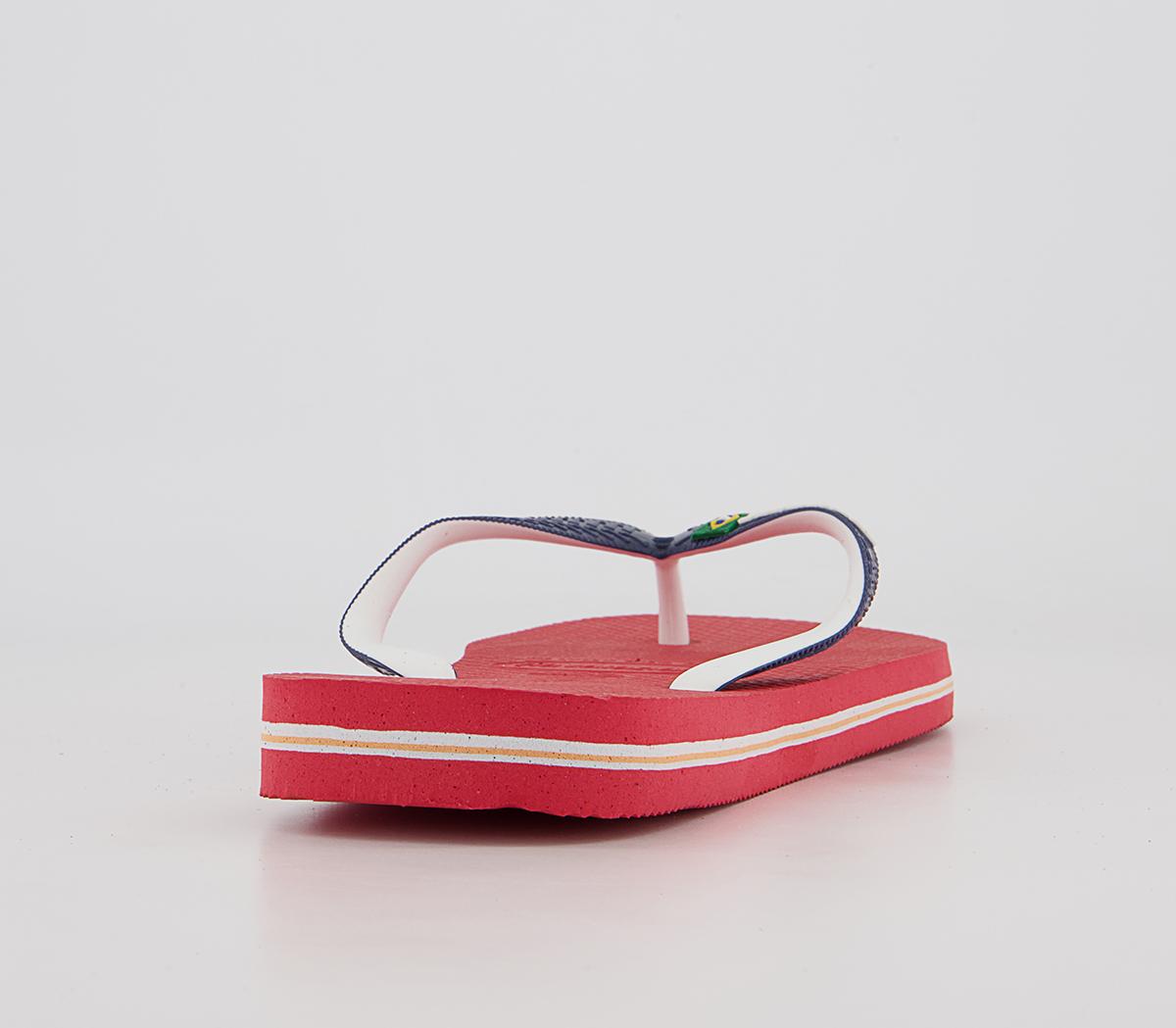 Havaianas Brasil Mix Flip Flops Havaianas Brasil Mix Flip Flops Red