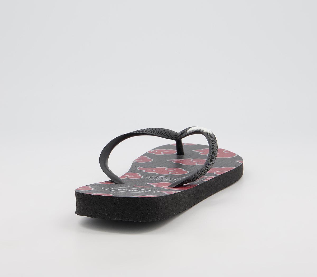 Havaianas Top Naruto Flip Flops Havaianas Top Naruto Flip Flops Black