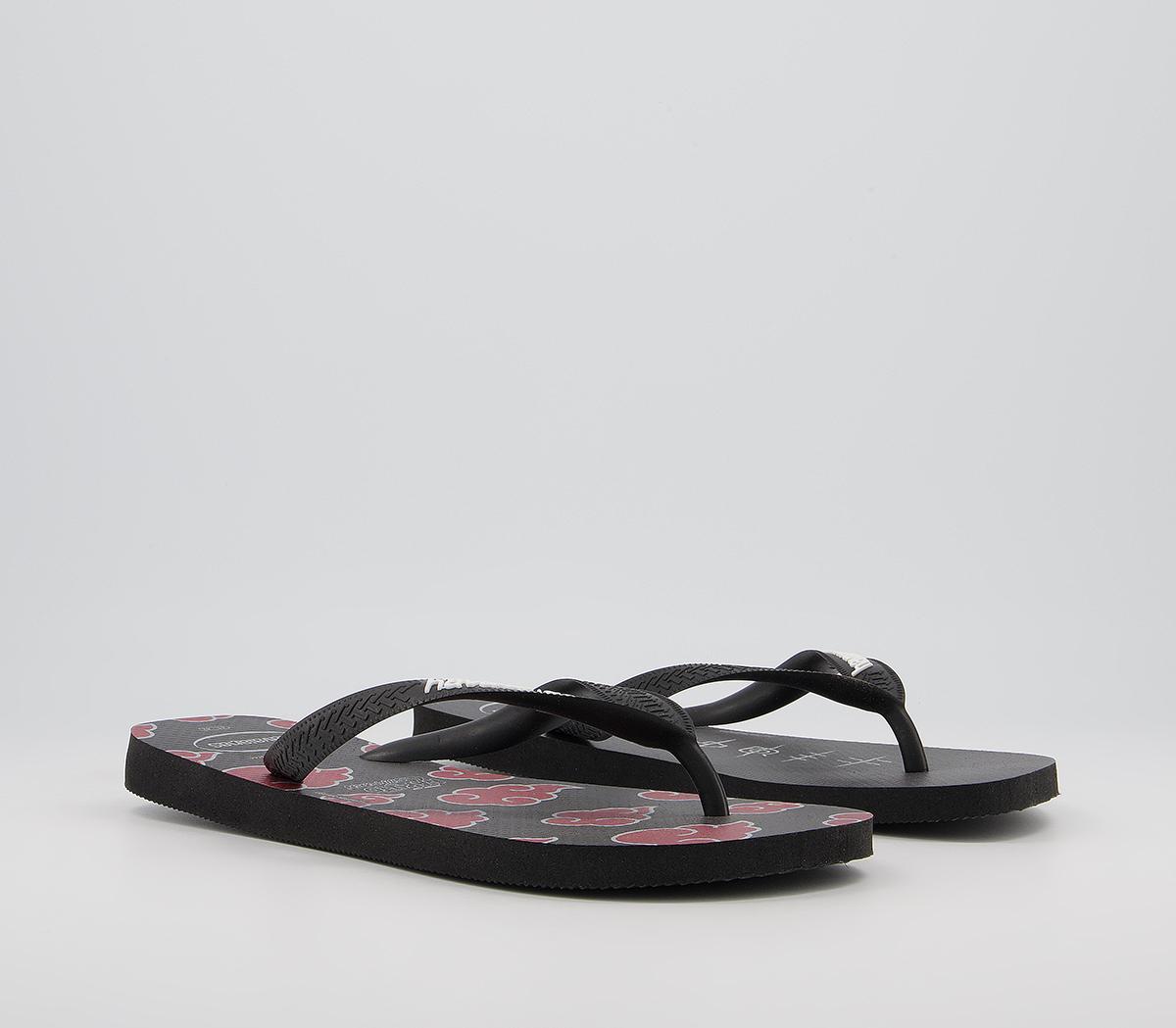 Havaianas Top Naruto Flip Flops Havaianas Top Naruto Flip Flops Black