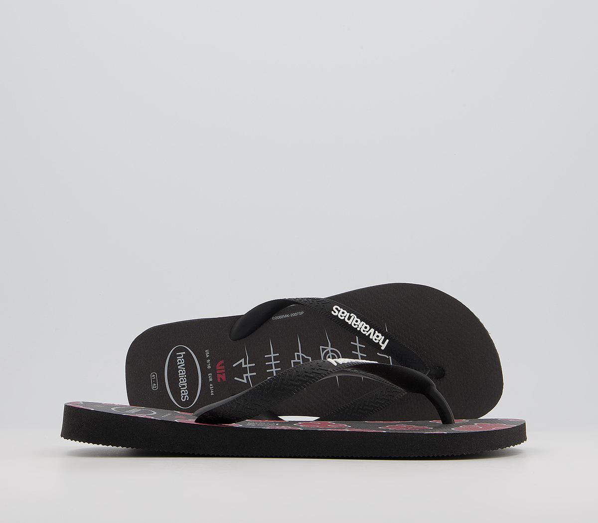 HavaianasTop Naruto Flip FlopsBlack