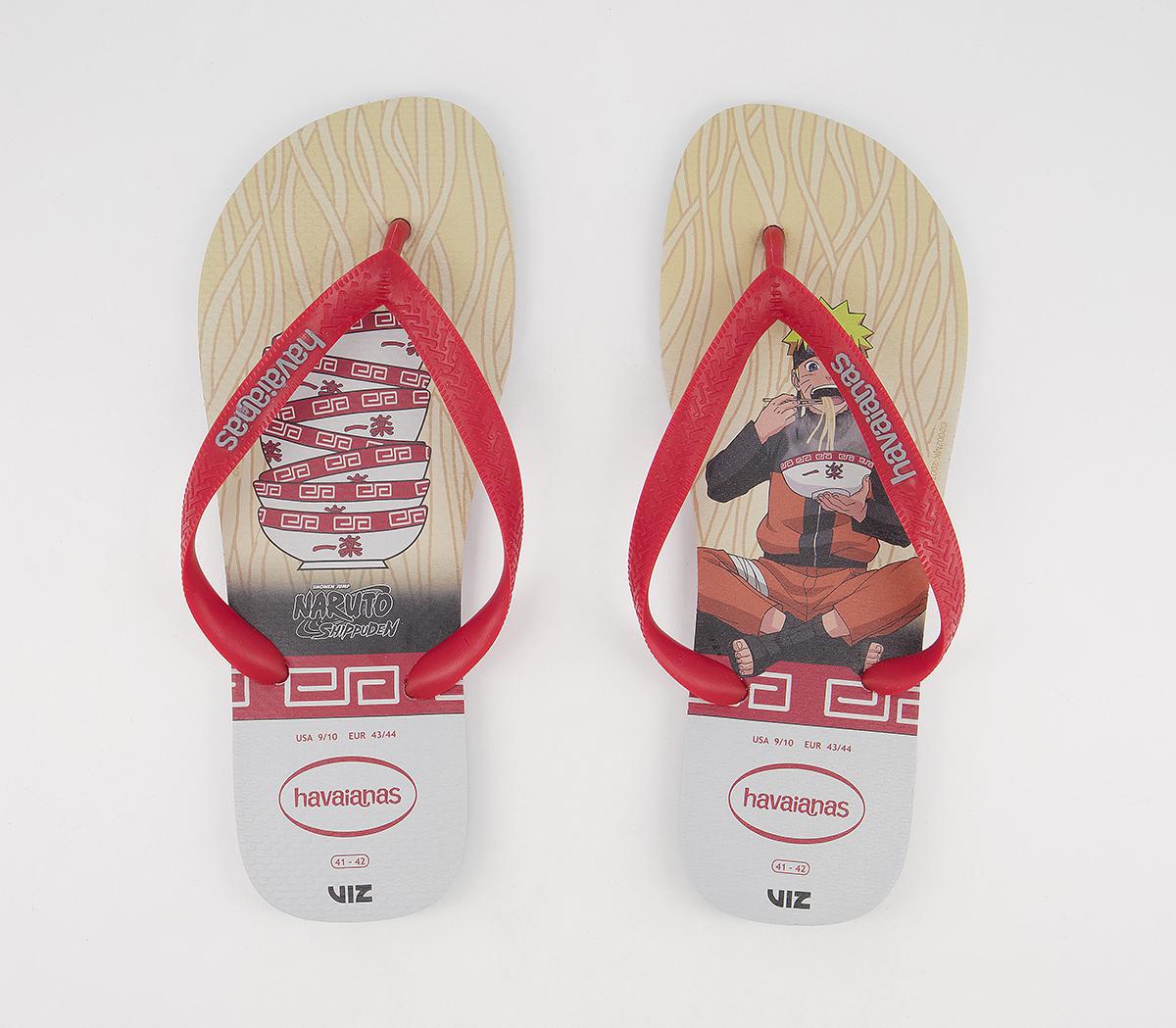 Havaianas Top Naruto Flip Flops Havaianas Top Naruto Flip Flops Ice Grey