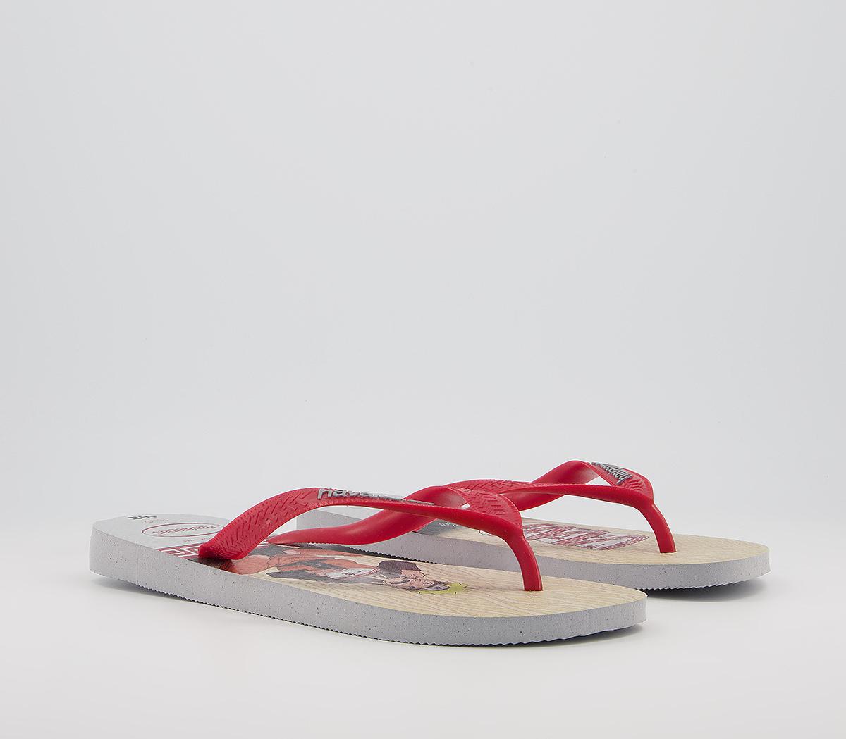 Havaianas Top Naruto Flip Flops Havaianas Top Naruto Flip Flops Ice Grey