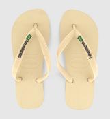 Havaianas Infradito Uomo Brasil Logo - Ciabatte Da Spiaggia In Gomma Giallo Neon, Comode E Leggere - Foto 6