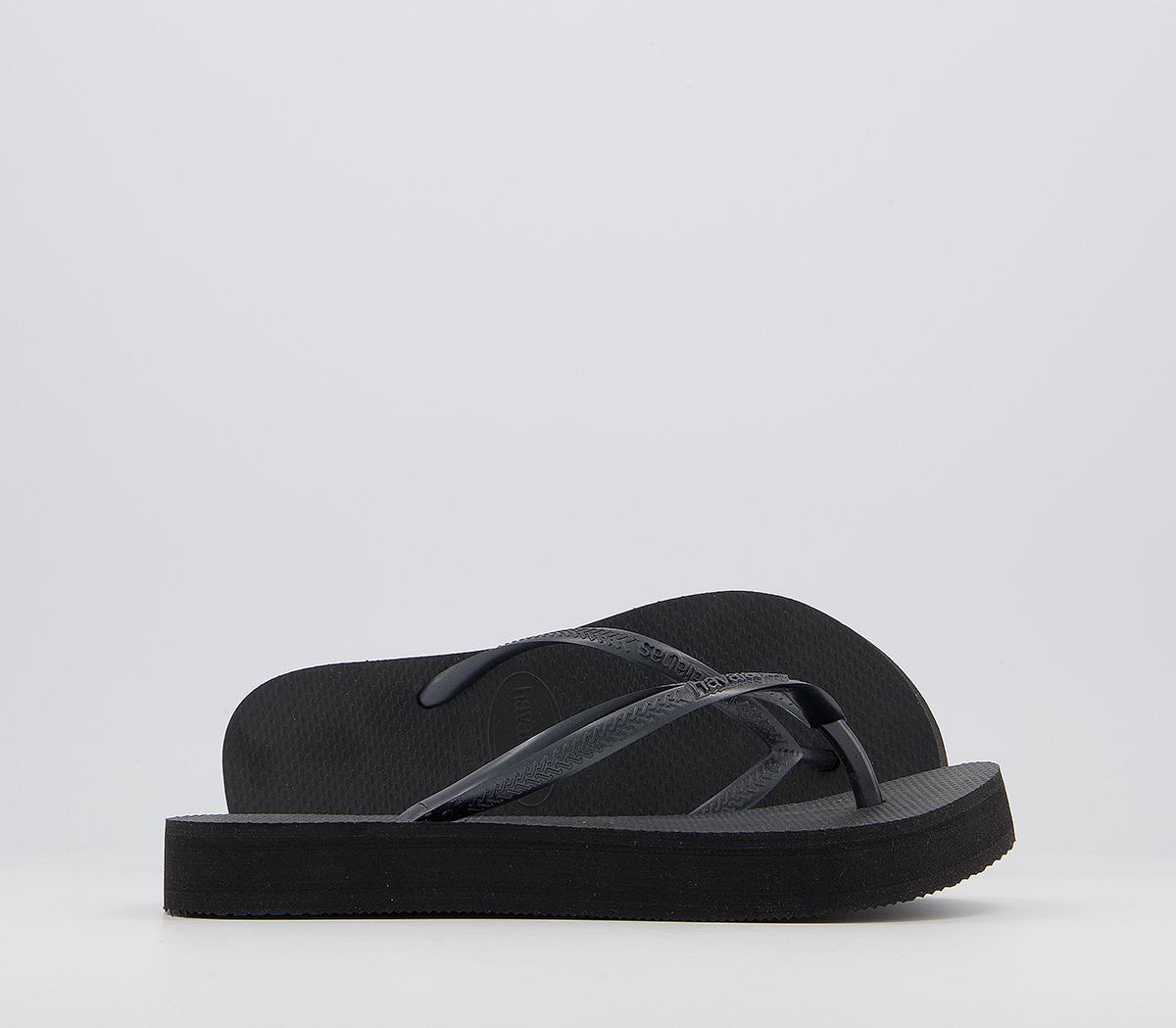 Havaianas slim flatform discount black