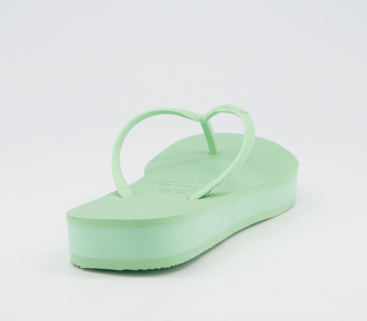 Havaianas Slim Flatform Flip Flops Havaianas Slim Flatform Flip Flops Green