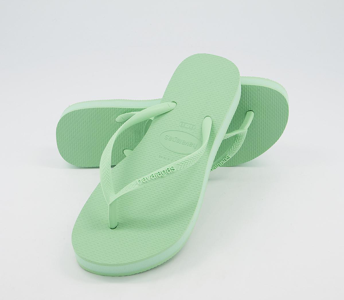 Havaianas Slim Flatform Flip Flops Havaianas Slim Flatform Flip Flops Green