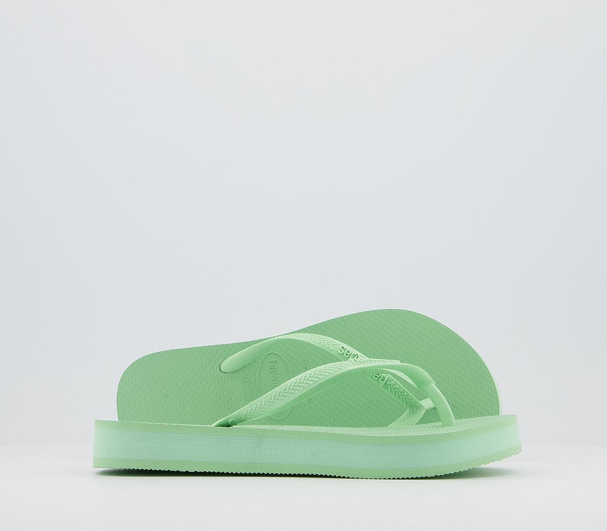 HavaianasSlim Flatform Flip FlopsGreen