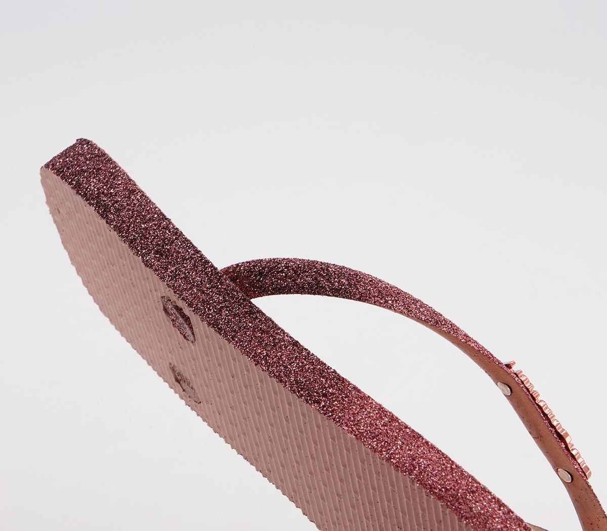 Havaianas Slim Sparkle II Flip Flops Havaianas Slim Sparkle II Flip Flops Ballet Rose