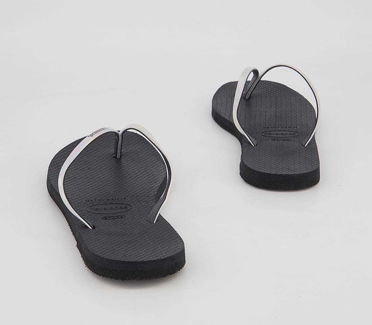 Havaianas You Metallic Flip Flops Havaianas You Metallic Flip Flops New Graphite