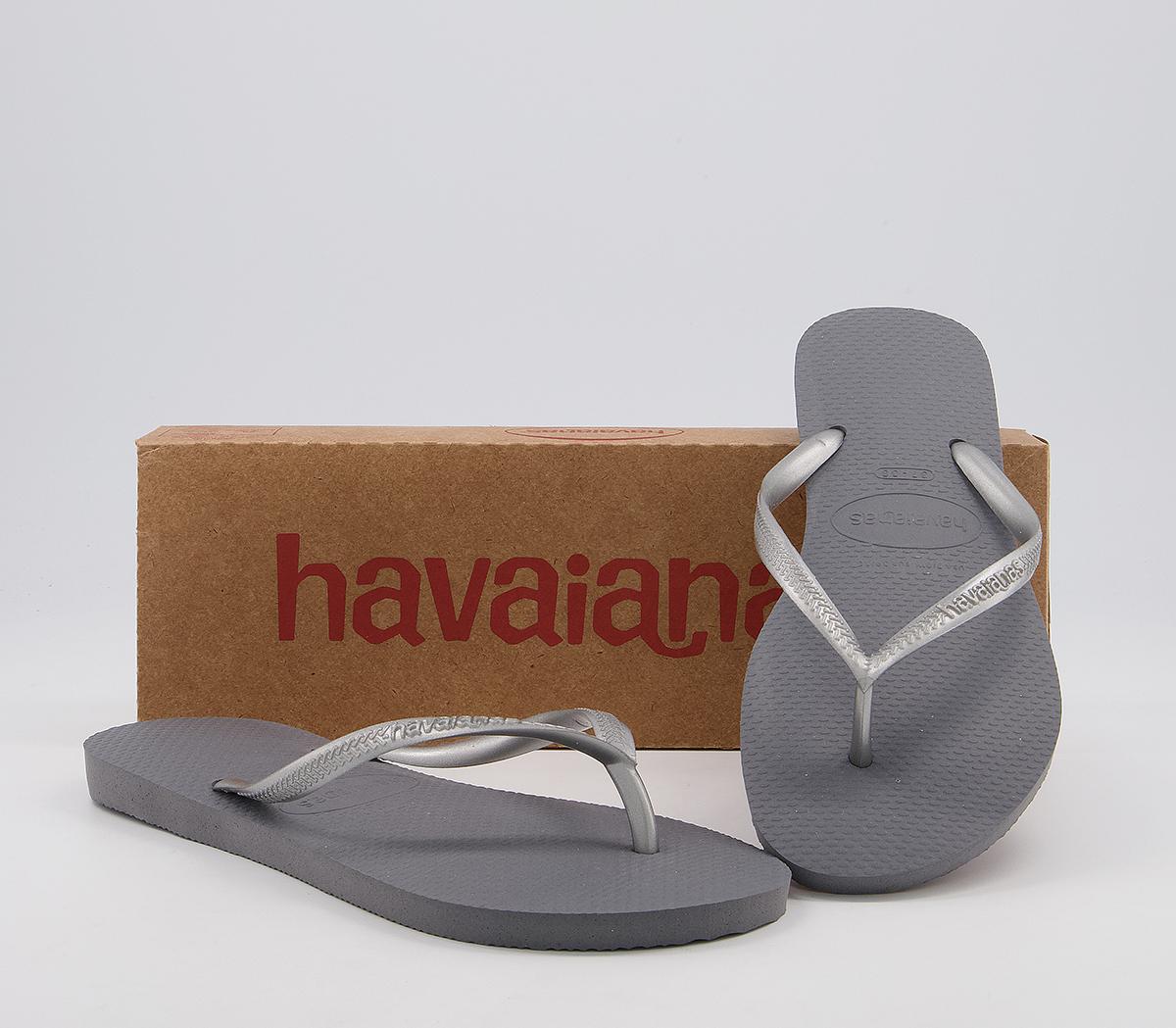 HavaianasSlim Flip FlopsGrey